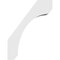 Ekena Millwork 5 1/2-in. W x 18-in. D x 24-in. H Legacy Architectural Grade PVC Knee Brace BRCP055X18X24LEC - alternate 5